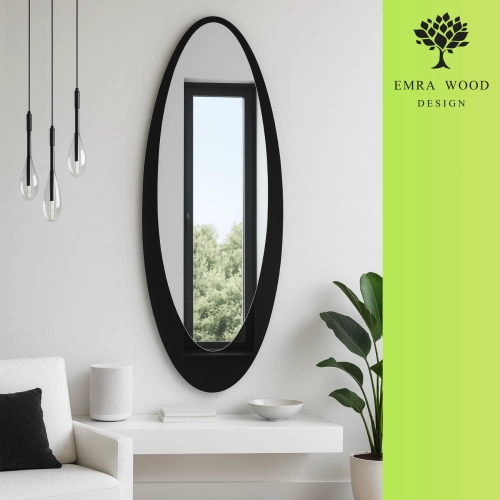 Eliptyczne lustro dekoracyjne - LONGI